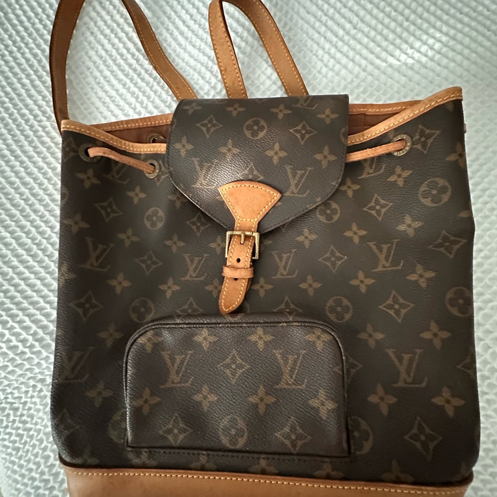 Louis Vuitton Dark Brown Monogram Backpack